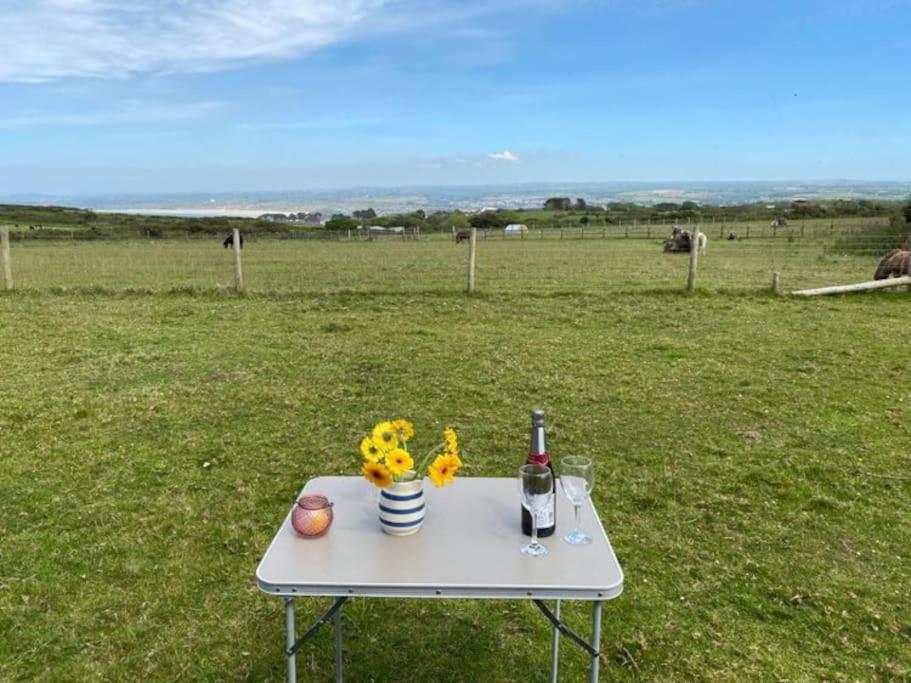 Lily Cosy Campervan With Sea Views & Amazing Sunrises St Ives エクステリア 写真