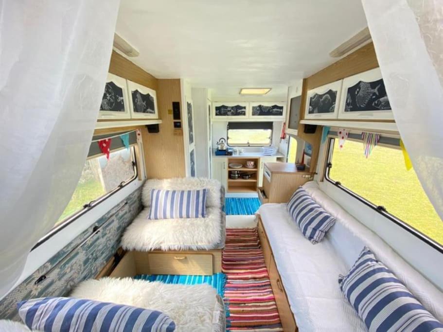 Lily Cosy Campervan With Sea Views & Amazing Sunrises St Ives エクステリア 写真